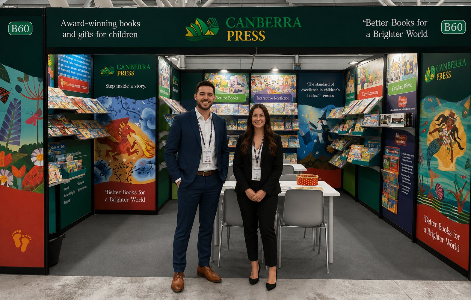Canberra Press at a book fair