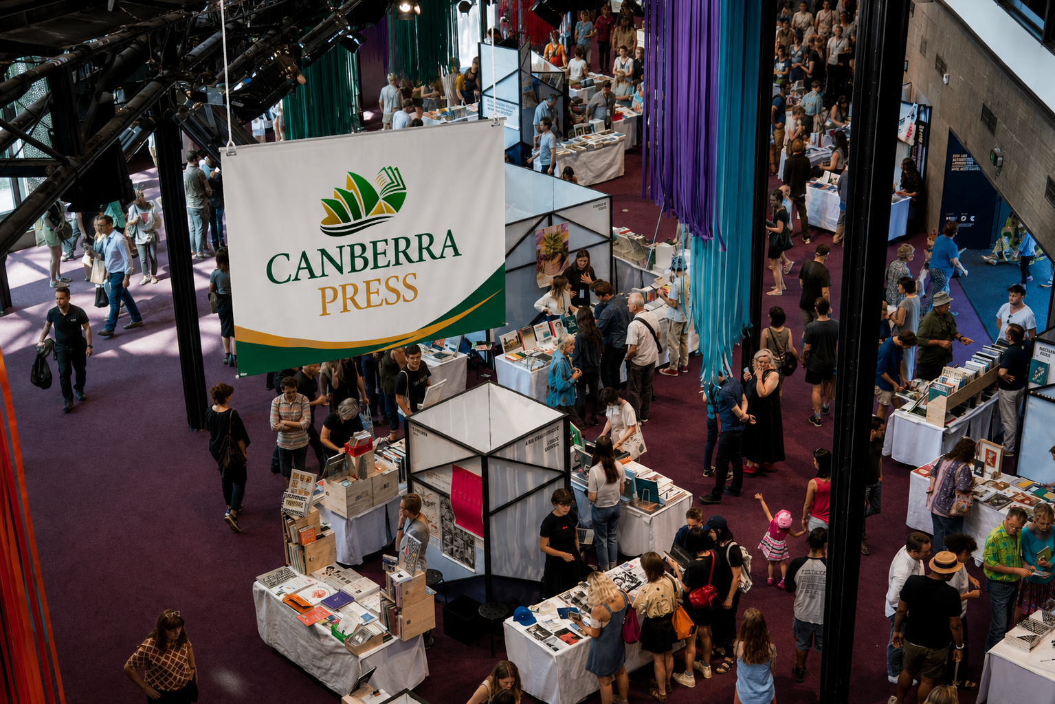 Canberra Press at a book fair